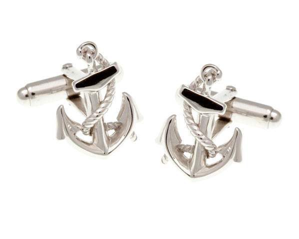 Anchor Shaped Cufflinks