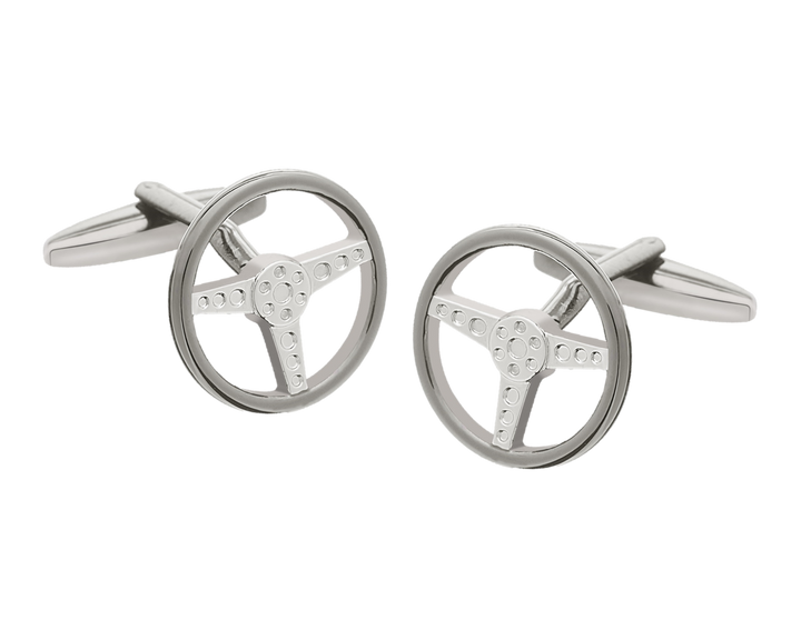 Steering Wheel Cufflinks