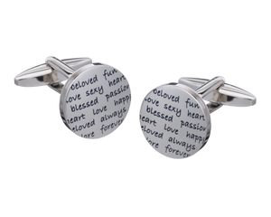 Words of Love Cufflinks