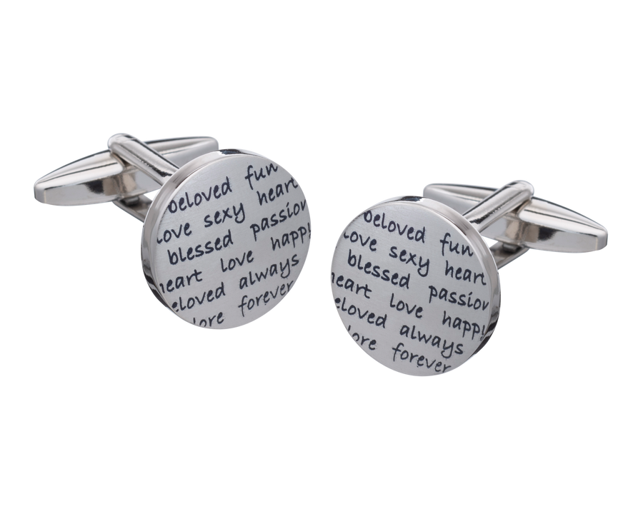 Words of Love Cufflinks