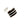 Black Onyx and .925 Solid Silver Domed Stripe Cufflinks by Elizabeth Parker England