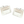 Solid Silver Rectangular Mother Of Pearl Cufflinks