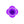Cutesy Purple Flower Lapel Pin by Elizabeth Parker