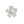 Elizabeth Parker Matte Silver Cherry Blossom Lapel Pin