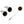 Round Black Onyx Stick Pin & Cufflinks Set by Elizabeth Parker England