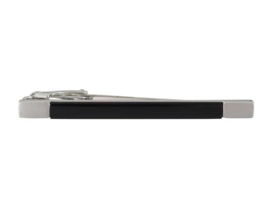 Black Onyx Tie Clip by Elizabeth Parker