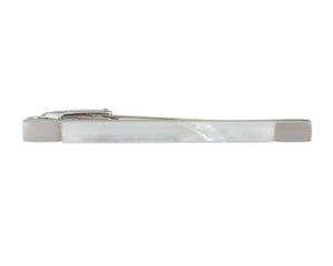 Mother of Pear Tie Clip by Elizabeth Parker