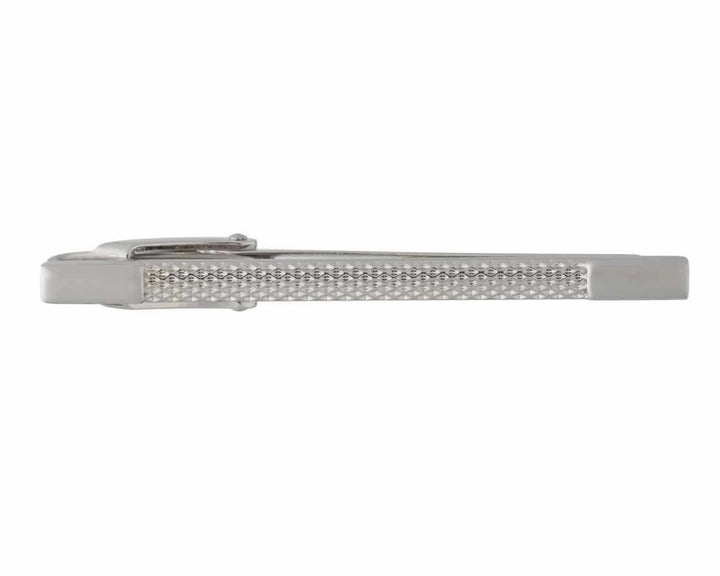 Smooth Ended Textured Tie Slide by Elizabeth Parker