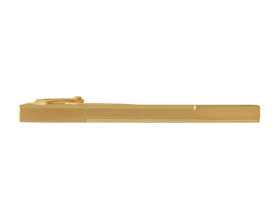 Sliver of Polish Gold Tie Slide Clip