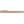 Rose Gold Brushed Metal Tie Slide With Smooth Rounded Ends by Elizabeth Parker