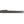 Brushed Gun Metal Tie Slide With Smooth Rounded Ends by Elizabeth Parker