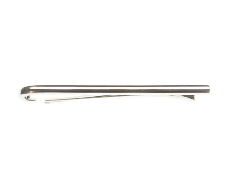 Vintage Polished Metal Tie Slide - 50mm by Elizabeth Parker