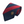 University of Oxford Broad Stripe Tie Blue and Red