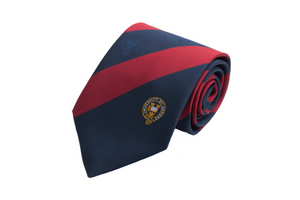 University of Oxford Broad Stripe Tie Blue and Red