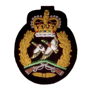 Hand Embroidered Heraldic Blazer Badge Crest