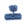 Royal Blue Barrel Cuffknots Knot Cufflinks - by Elizabeth Parker England