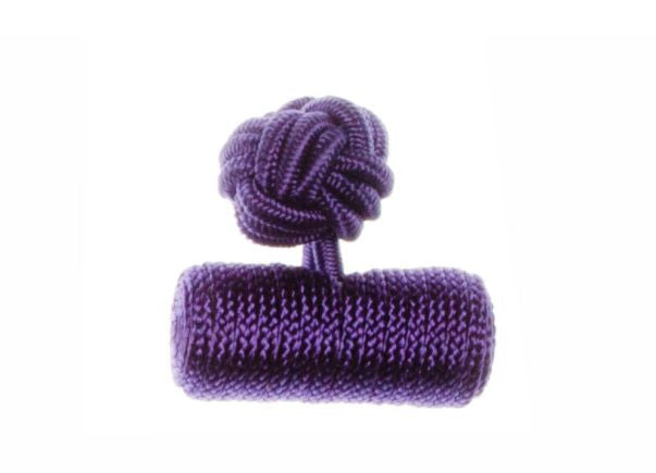 Purple Barrel Cuffknots Knot Cufflinks - by Elizabeth Parker England