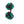 Navy Blue & Green Cuffknots Knot Cufflinks - by Elizabeth Parker England
