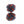 Navy Blue & Burgundy Red Cuffknots Knot Cufflinks - by Elizabeth Parker England