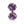 Purple & Pink Cuffknots Knot Cufflinks - by Elizabeth Parker England