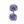 Lilac & Purple Cuffknots Knot Cufflinks - by Elizabeth Parker England