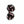Graphite Grey & Pink Cuffknots Knot Cufflinks - by Elizabeth Parker England