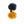 Navy Blue & Gold Different Colour Ends Cuffknots Knot Cufflinks - by Elizabeth Parker England