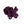 Aubergine Purple Flower Shaped Cuffknots Knot Cufflinks - by Elizabeth Parker England