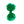 Green Cuffknots Knot Cufflinks - by Elizabeth Parker England