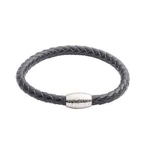Kitoko Black Leather Bead Bracelet by Elizabeth Parker