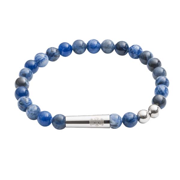 Sodalite Bead Bracelet By Elizabeth Parker