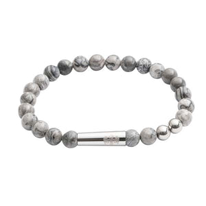 Howlite Bead Bracelet By Elizabeth Parker