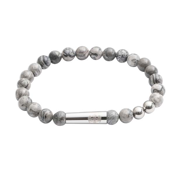 Howlite Bead Bracelet By Elizabeth Parker