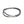 Criss Cross Grey Leather Stacking Bracelet by Elizabeth Parker