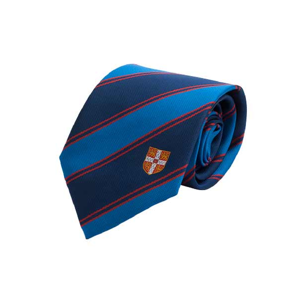 Official University of Cambridge  Double Stripe Red Tie