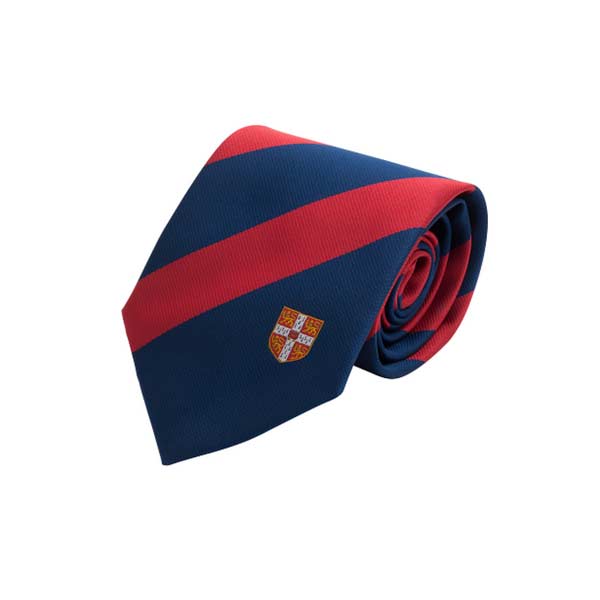 Official University of Cambridge Red Stripe Tie