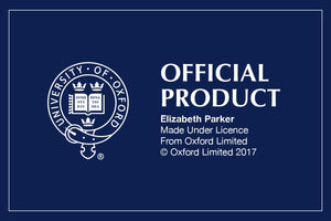 Official University of Oxford Gilt Tie Slide