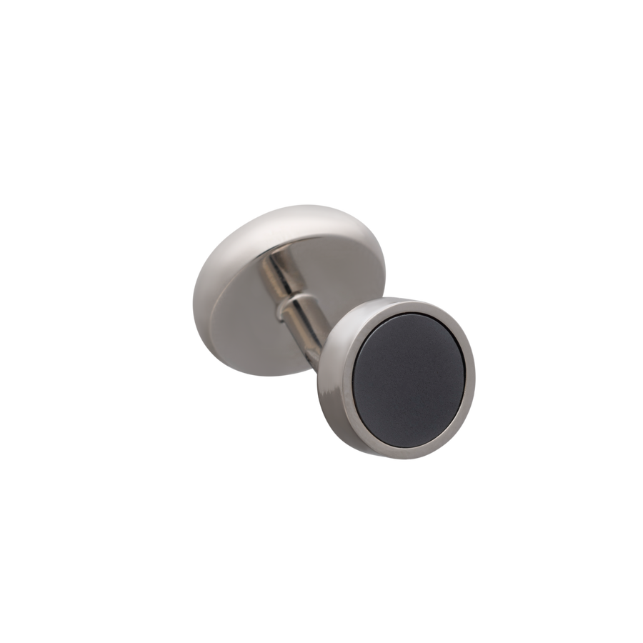 All Change' Reversible Hematite Sodalite Cufflinks