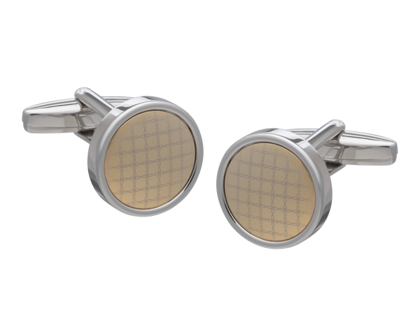 Ornate Decadence Gold Cufflinks