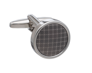 Ornate Decadence Gunmetal Cufflinks