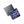 Blue and White Rope Twist Silk Pocket Square By Elizabeth Parker in gift box