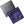 Purple Daisy Do Silk Pocket Square by Elizabeth Parker