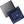 Navy Multi Dotty Silk Pocket Square by Elizabeth Parker