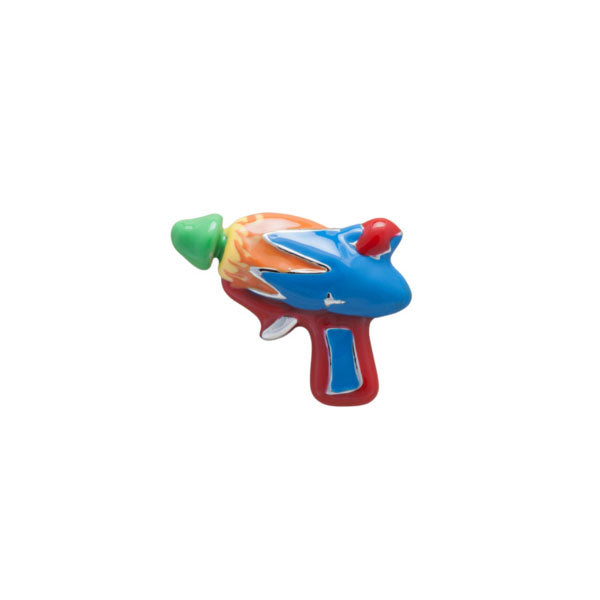 Retro Toy Gun Novelty Lapel Pin by Elizabeth Parker