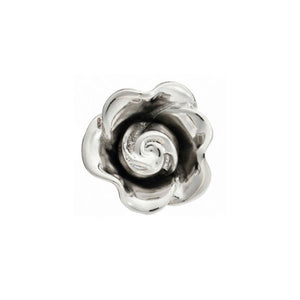 Simply Metal Three Dimensional Flower Lapel Pin by Elizabeth Parker