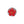 Red Wooden Flower Lapel Pin by Elizabeth Parker