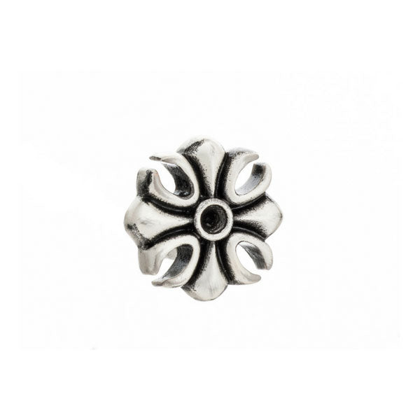 Black & Brushed Metal Celtic Gothic Lapel Pin by Elizabeth Parker