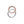 Intertwined Double Band Love Rings Lapel Pin by Elizabeth Parker