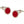 Embossed Red and Pink Cufflinks