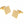 Grid Design Gold Plated Cufflinks